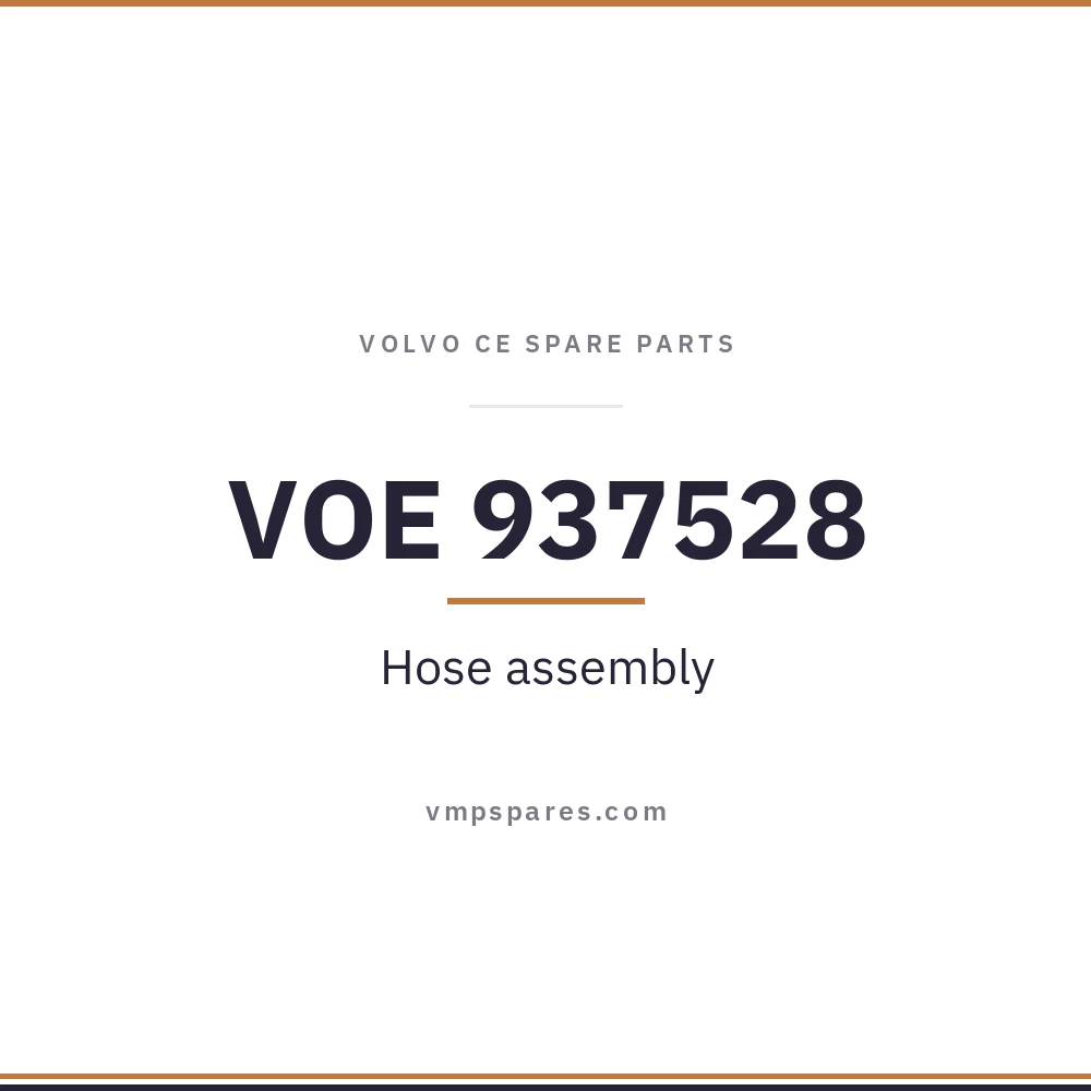 VOE 937528 – Hose assembly