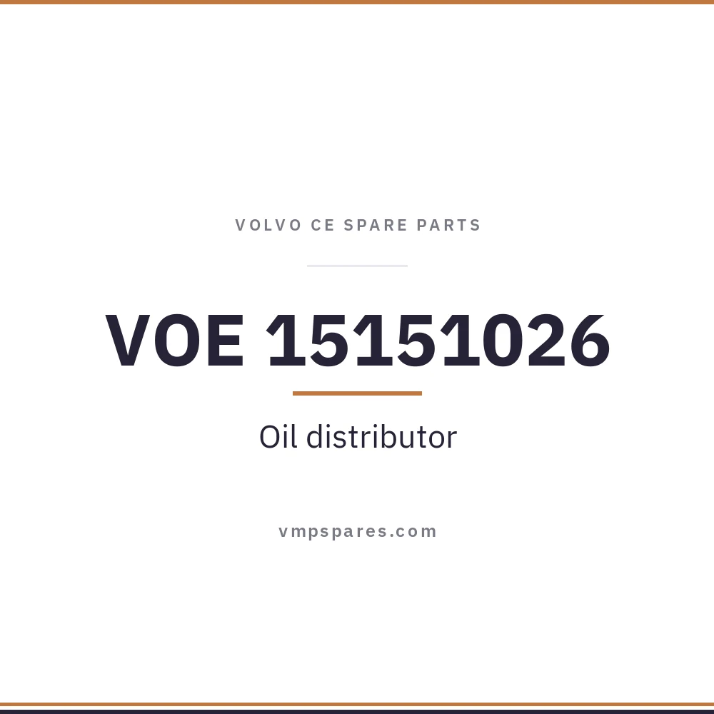 VOE 15151026 – Oil distributor