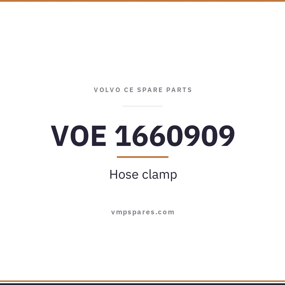 VOE 1660909 – Hose clamp