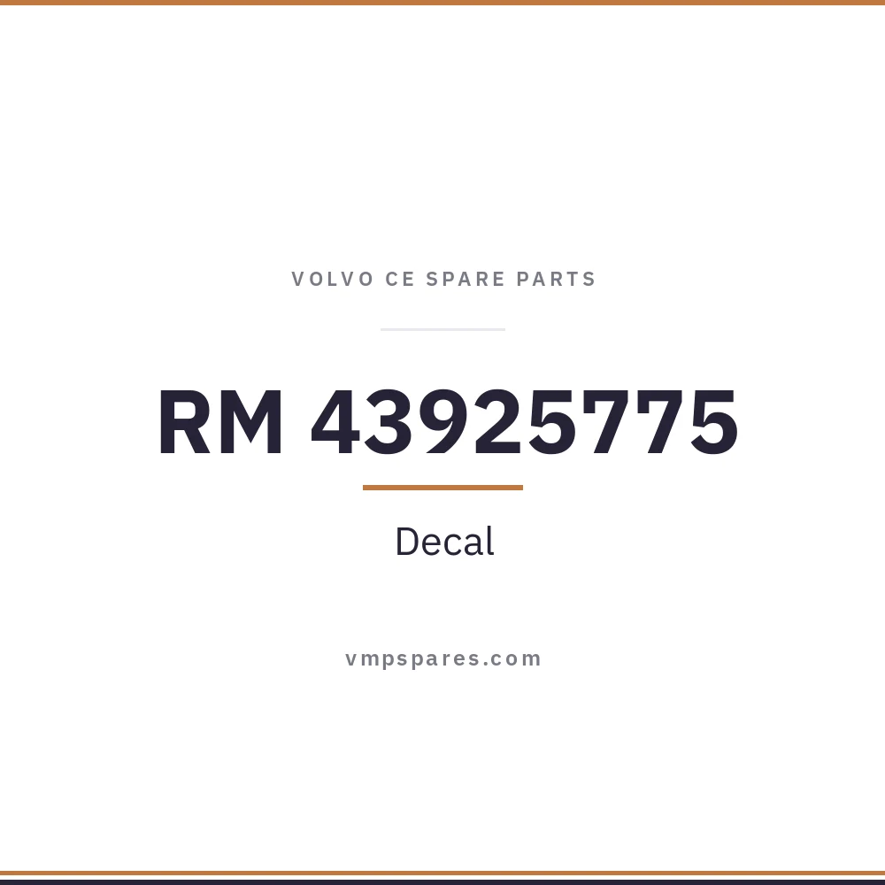 RM 43925775 – Decal
