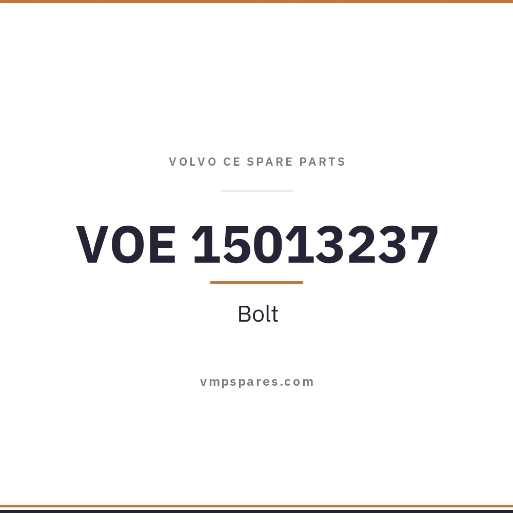 VOE 15013237 – Bolt