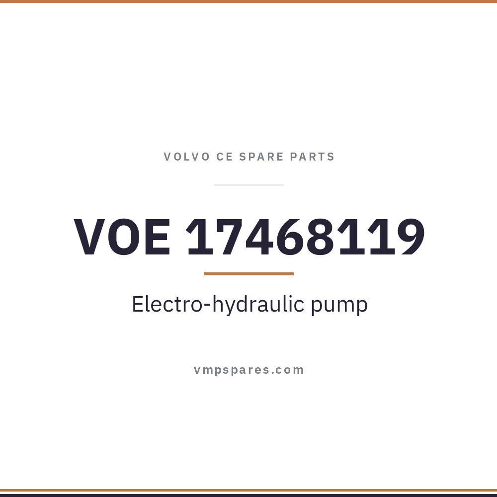 VOE 17468119 – Electro-hydraulic pump