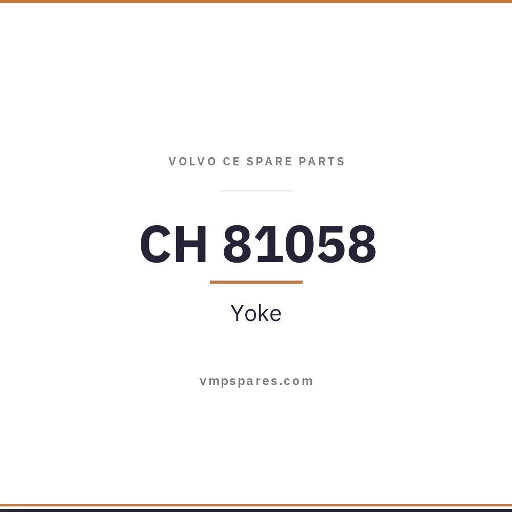CH 81058 – Yoke
