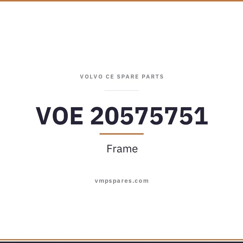 VOE 20575751 – Frame