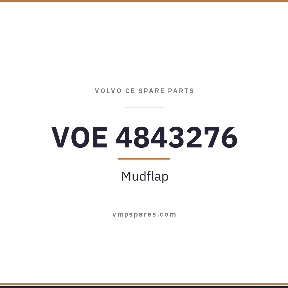 VOE 4843276 – Mudflap