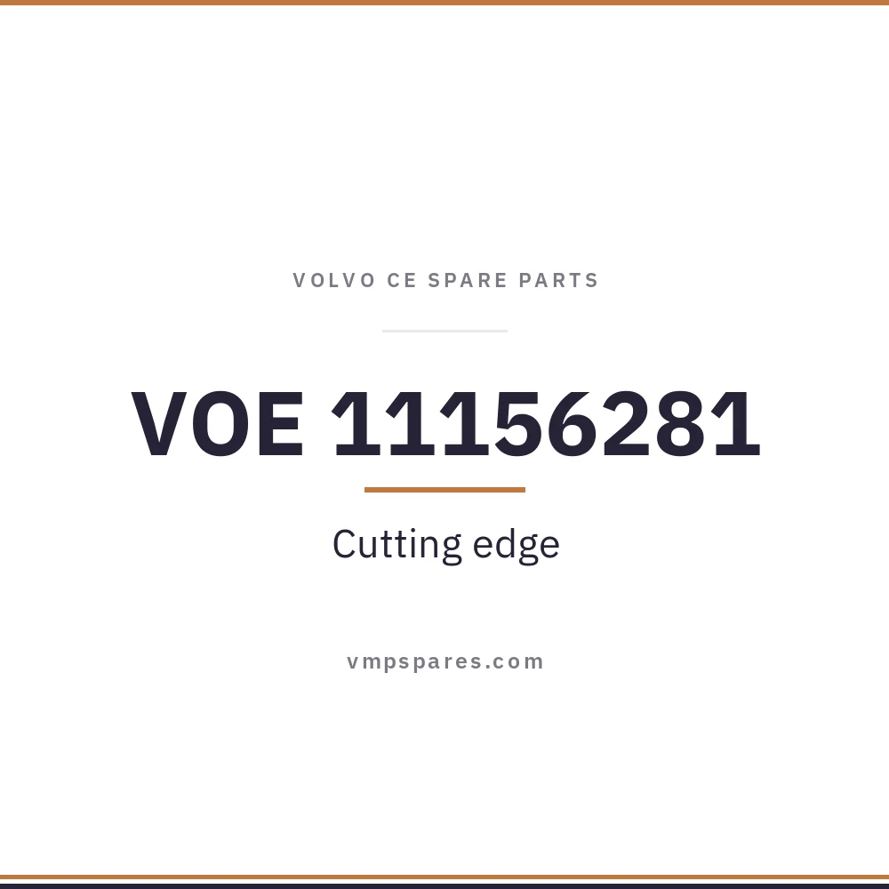VOE 11156281 – Cutting edge