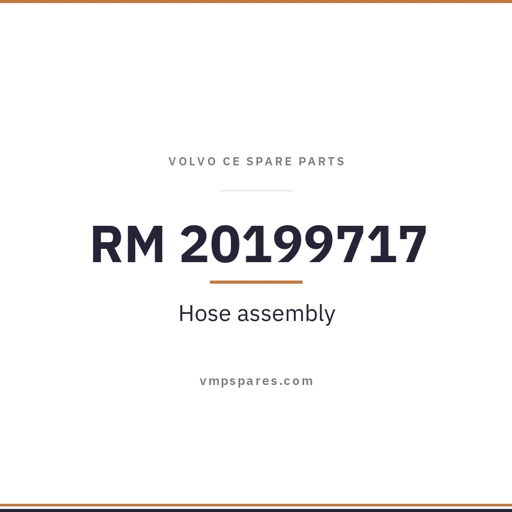 RM 20199717 – Hose assembly