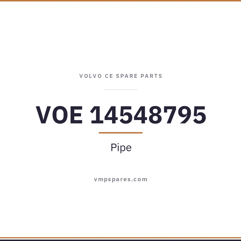VOE 14548795 – Pipe