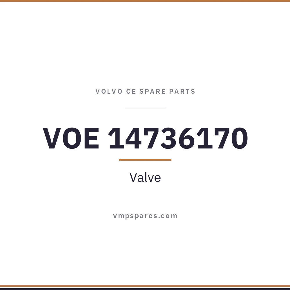 VOE 14736170 – Valve