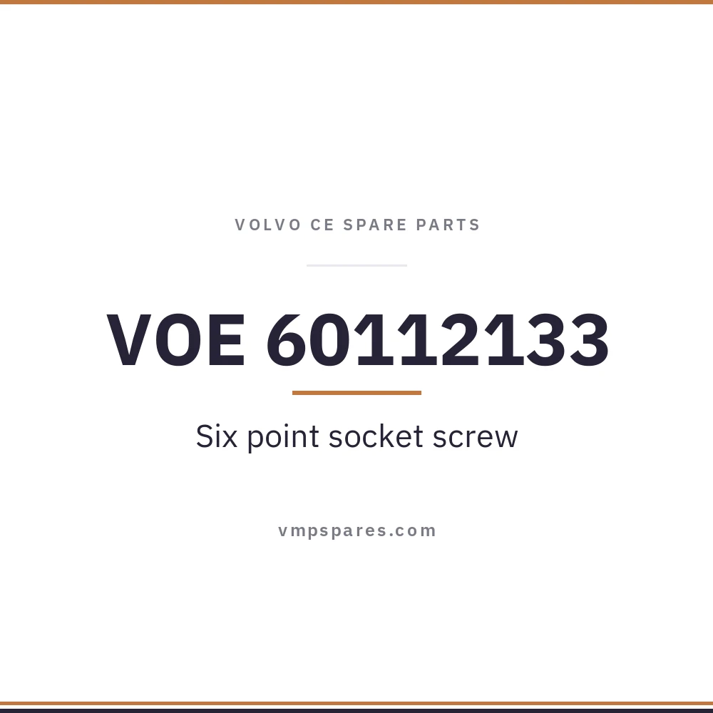 VOE 60112133 – Six point socket screw
