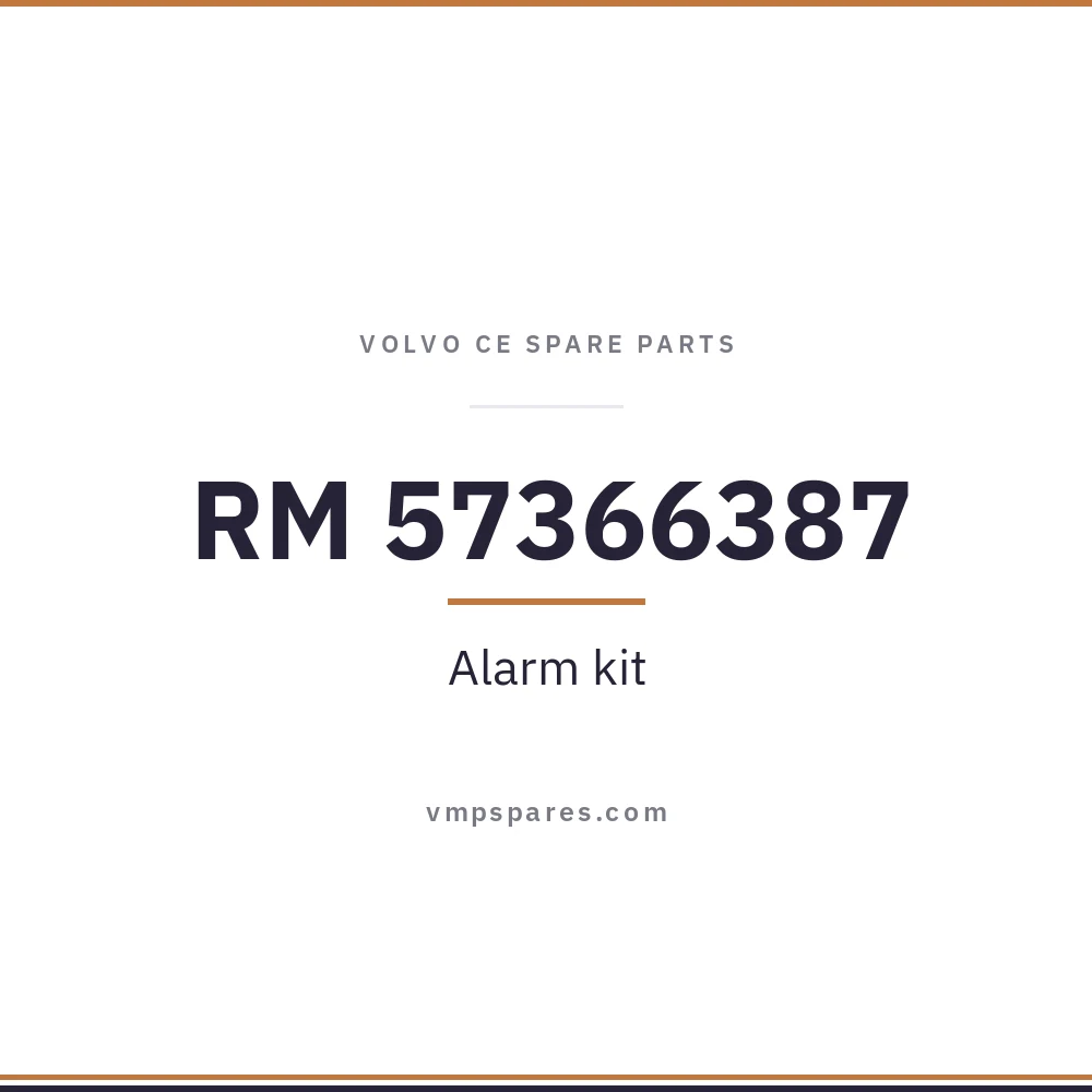 RM 57366387 – Alarm kit