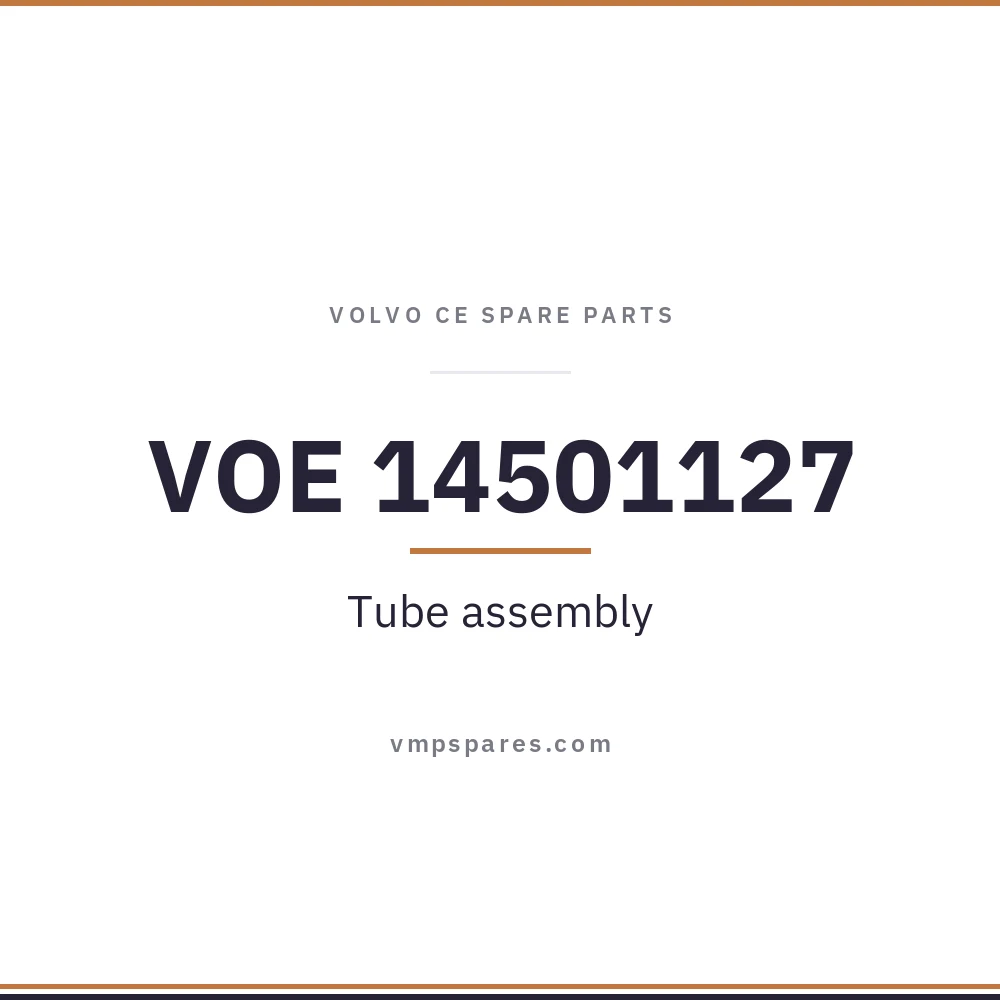VOE 14501127 – Tube assembly