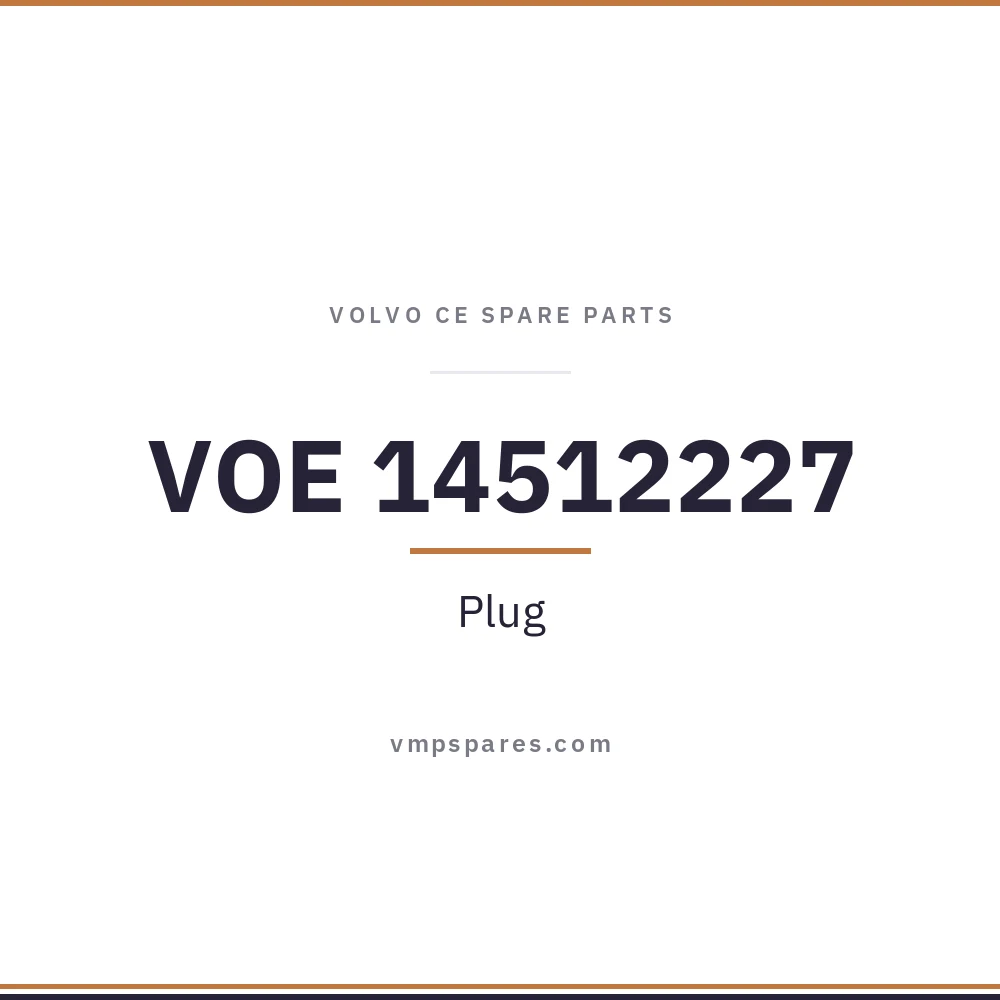 VOE 14512227 – Plug