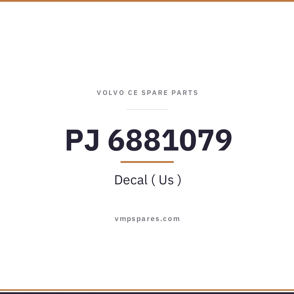 PJ 6881079 – Decal ( Us )