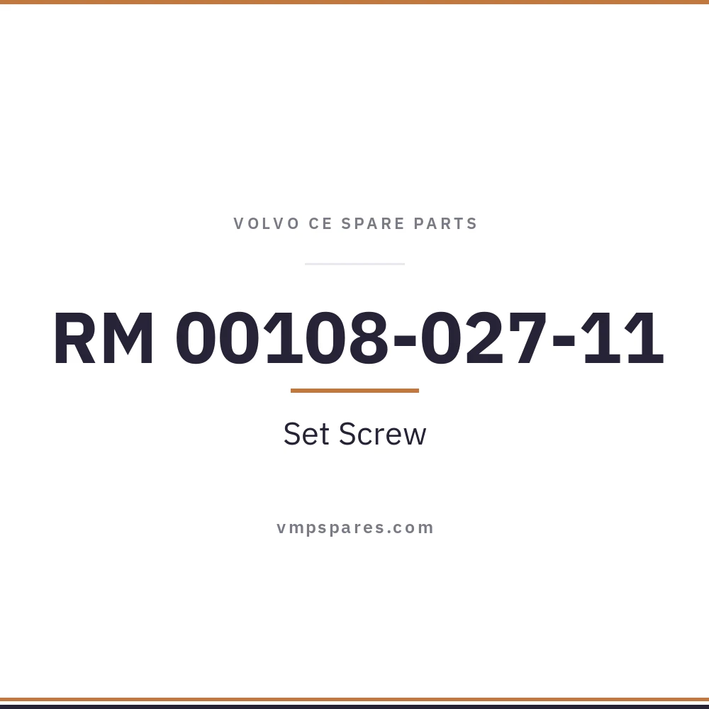 RM 00108-027-11 – Set Screw