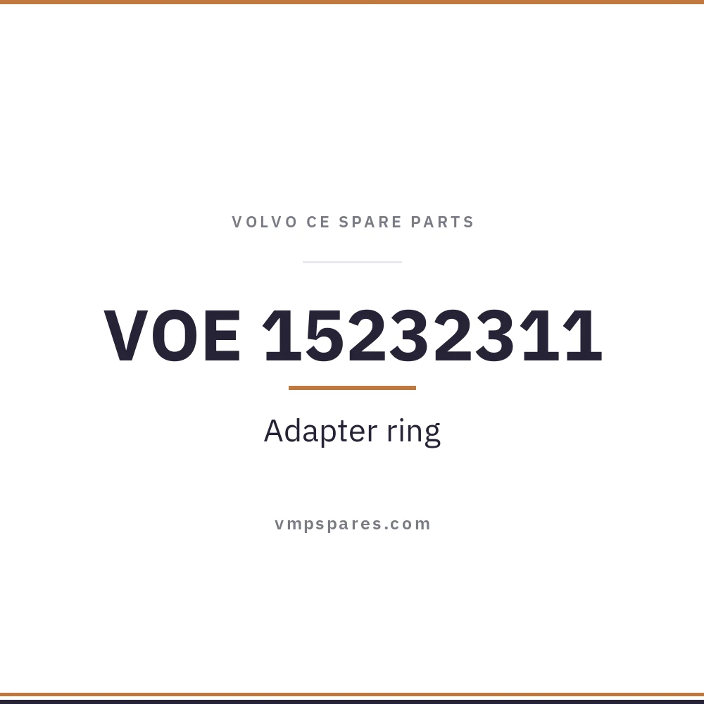 VOE 15232311 – Adapter ring