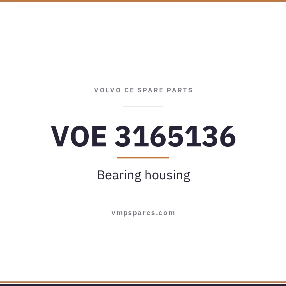 VOE 3165136 – Bearing housing