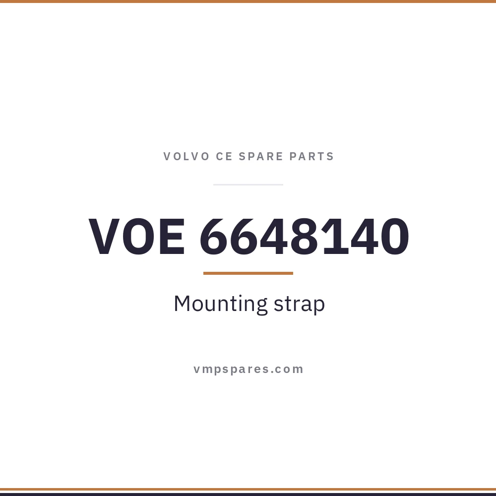 VOE 6648140 – Mounting strap