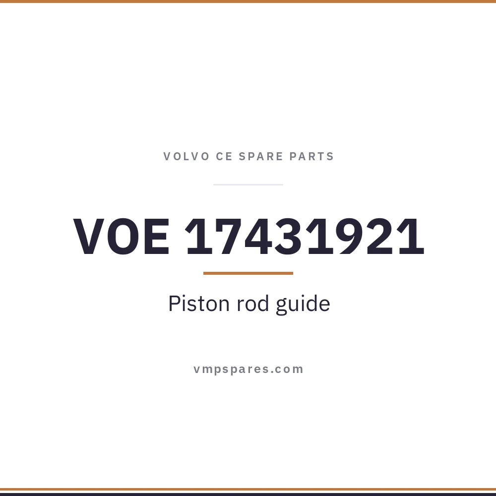VOE 17431921 – Piston rod guide