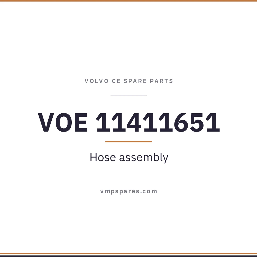 VOE 11411651 – Hose assembly