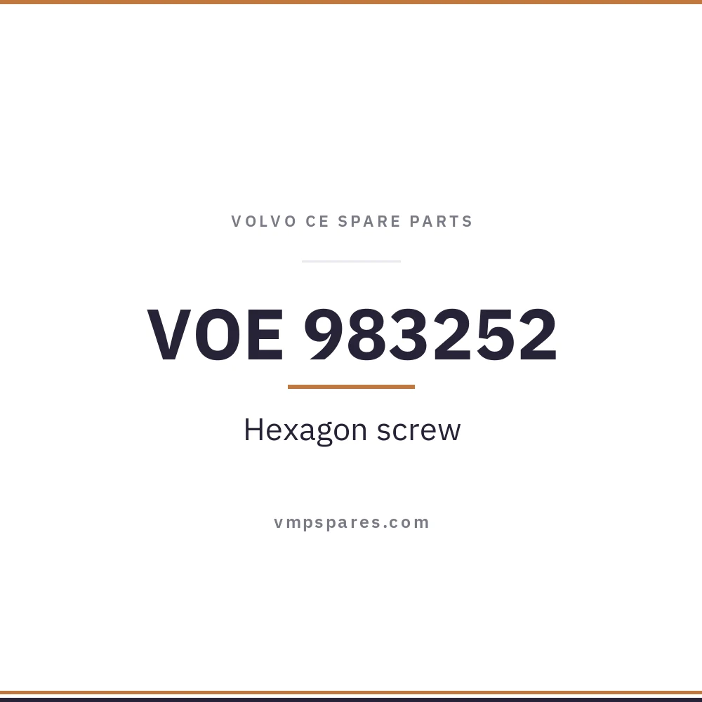VOE 983252 – Hexagon screw