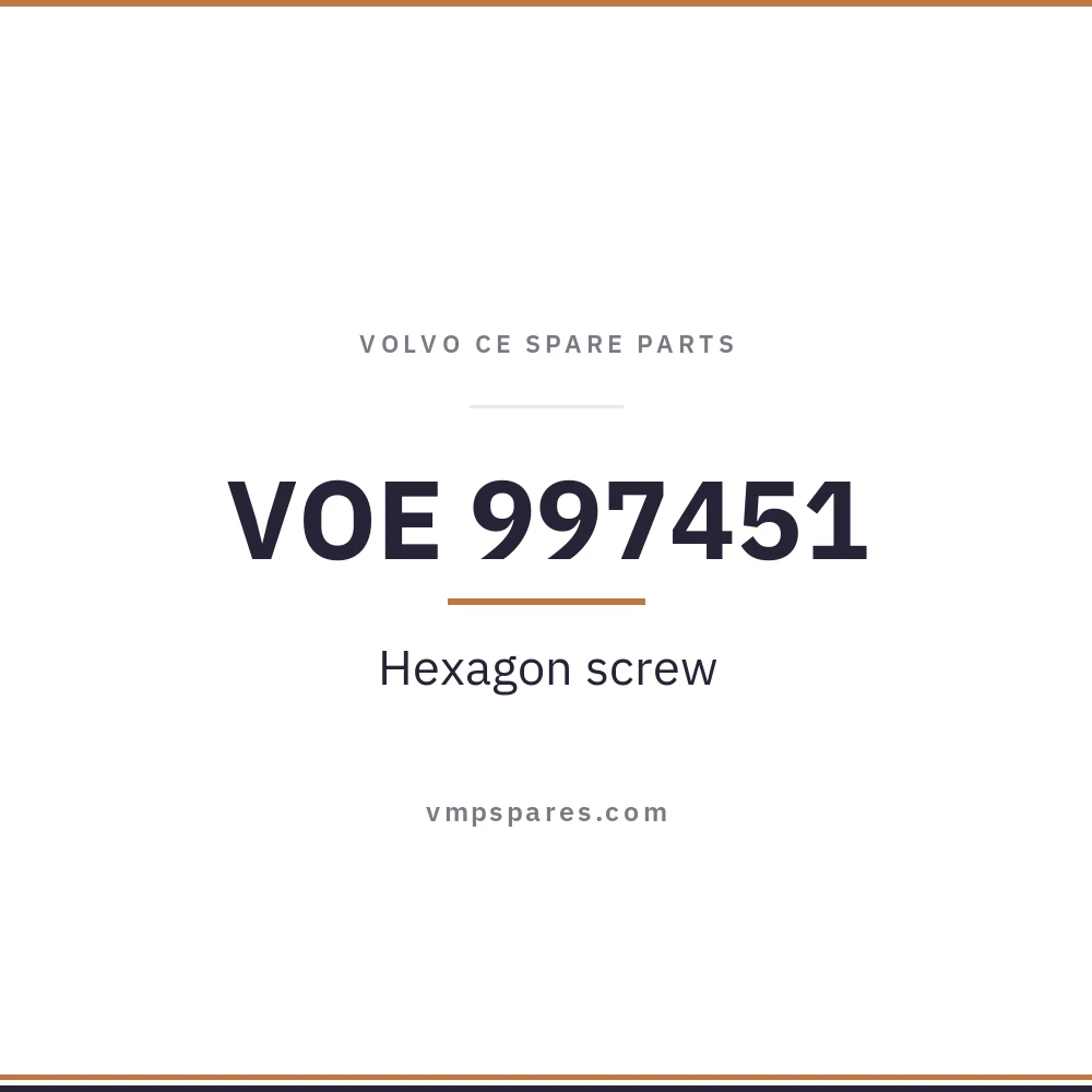 VOE 997451 – Hexagon screw