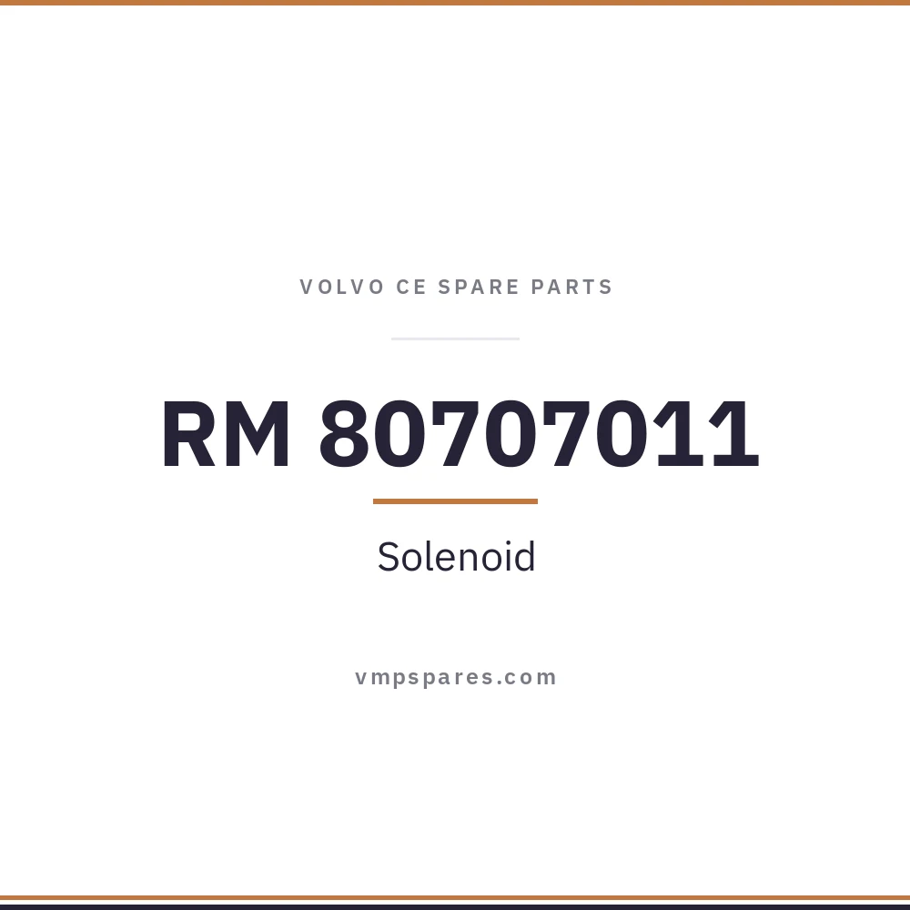 RM 80707011 – Solenoid