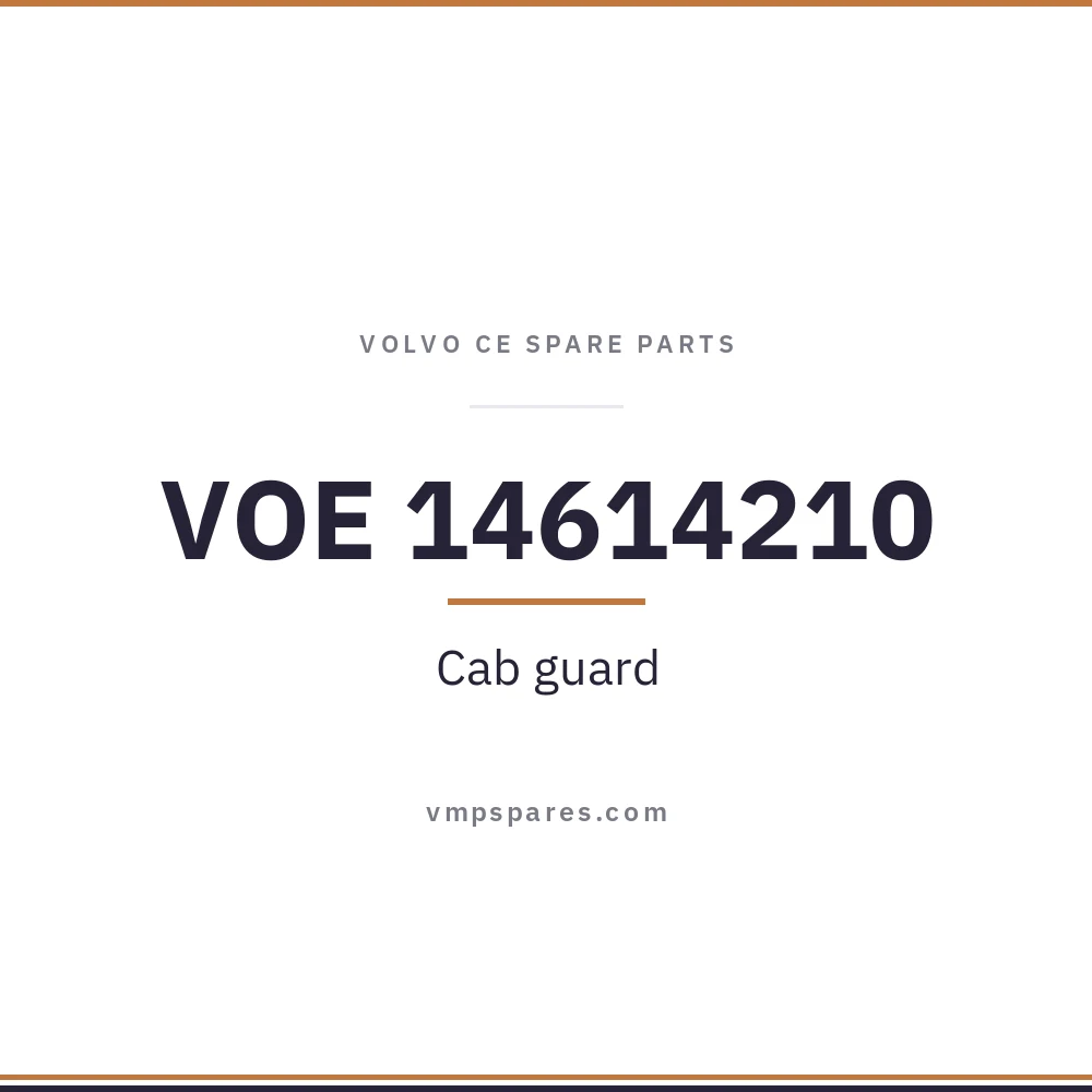 VOE 14614210 – Cab guard