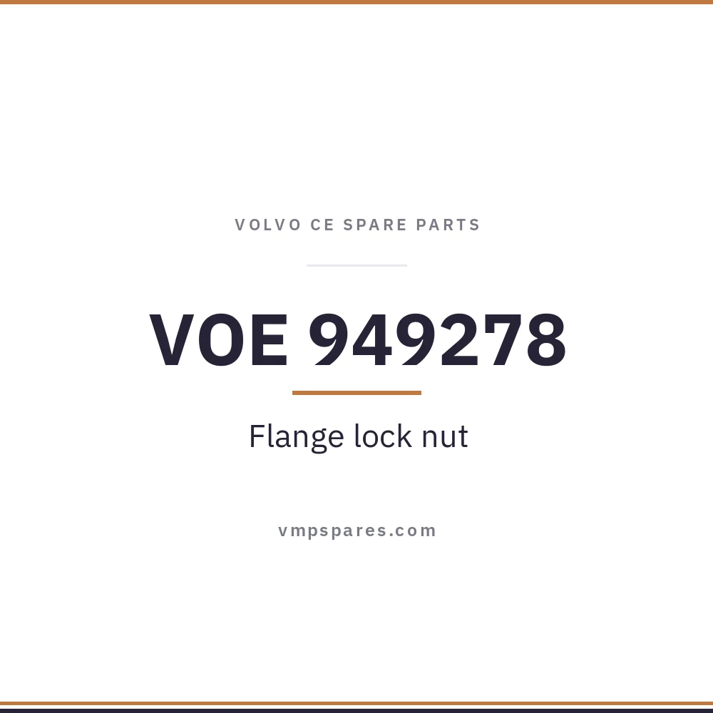 VOE 949278 – Flange lock nut