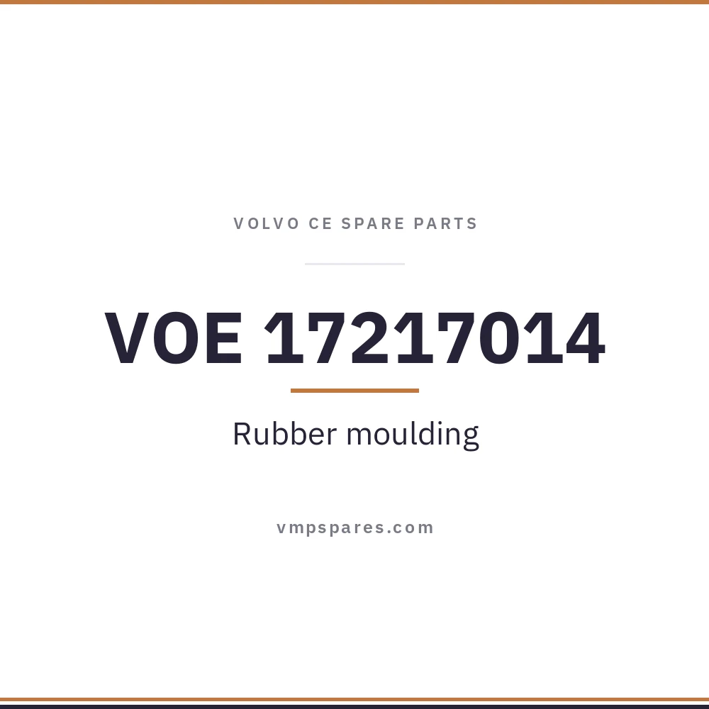 VOE 17217014 – Rubber moulding