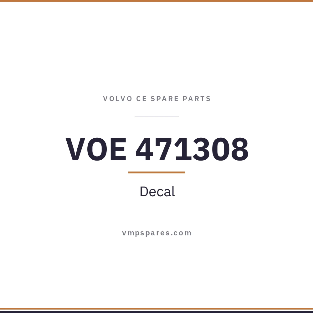 VOE 471308 – Decal