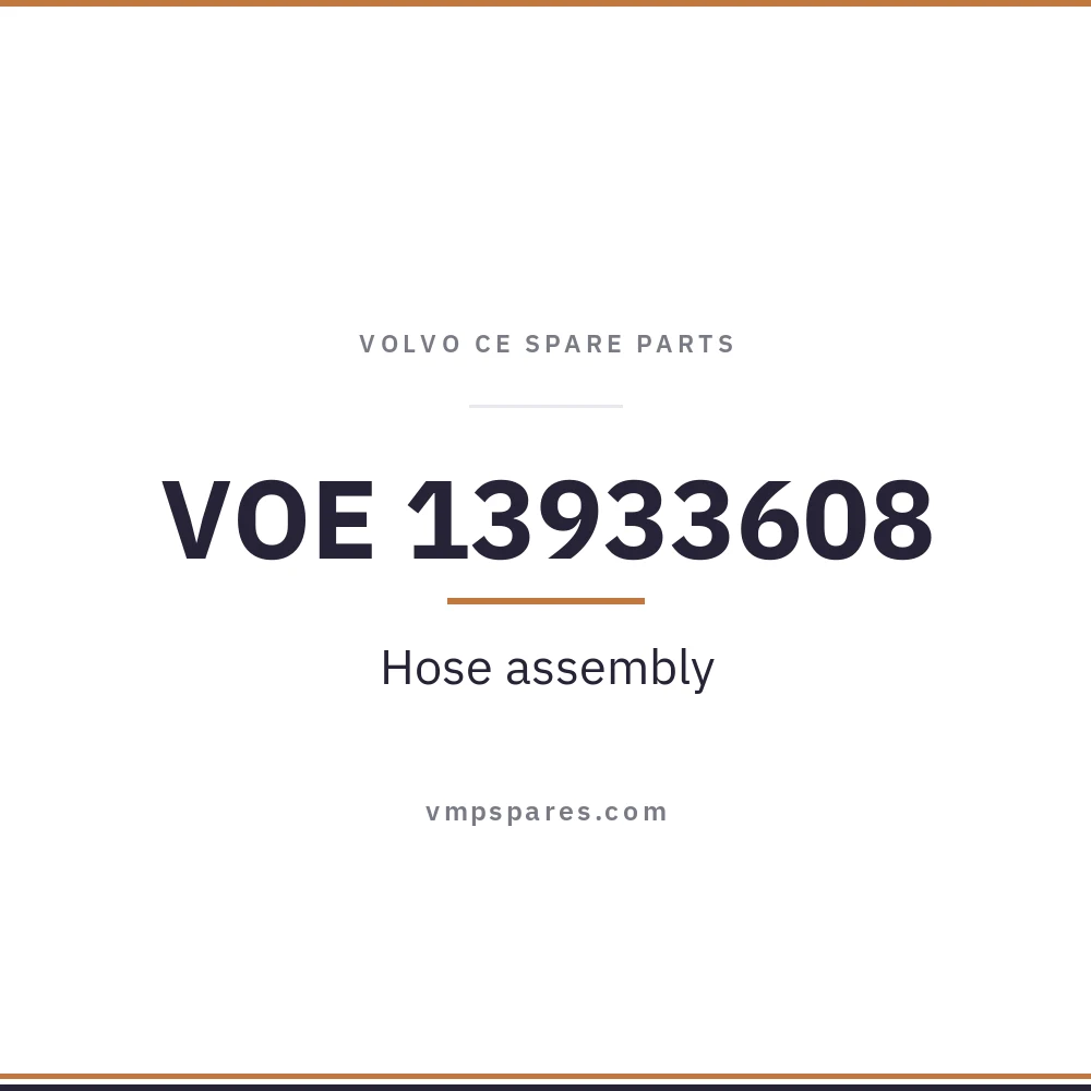 VOE 13933608 – Hose assembly