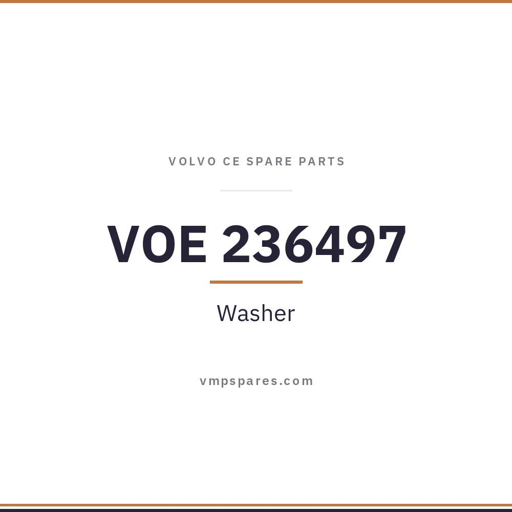 VOE 236497 – Washer