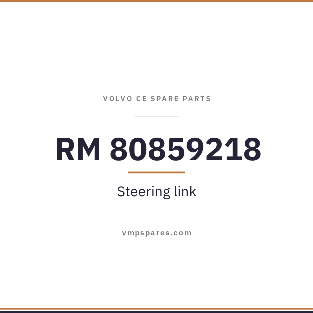 RM 80859218 – Steering link
