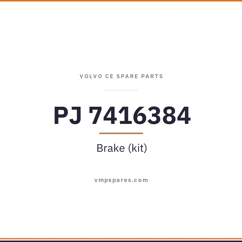 PJ 7416384 – Brake (kit)