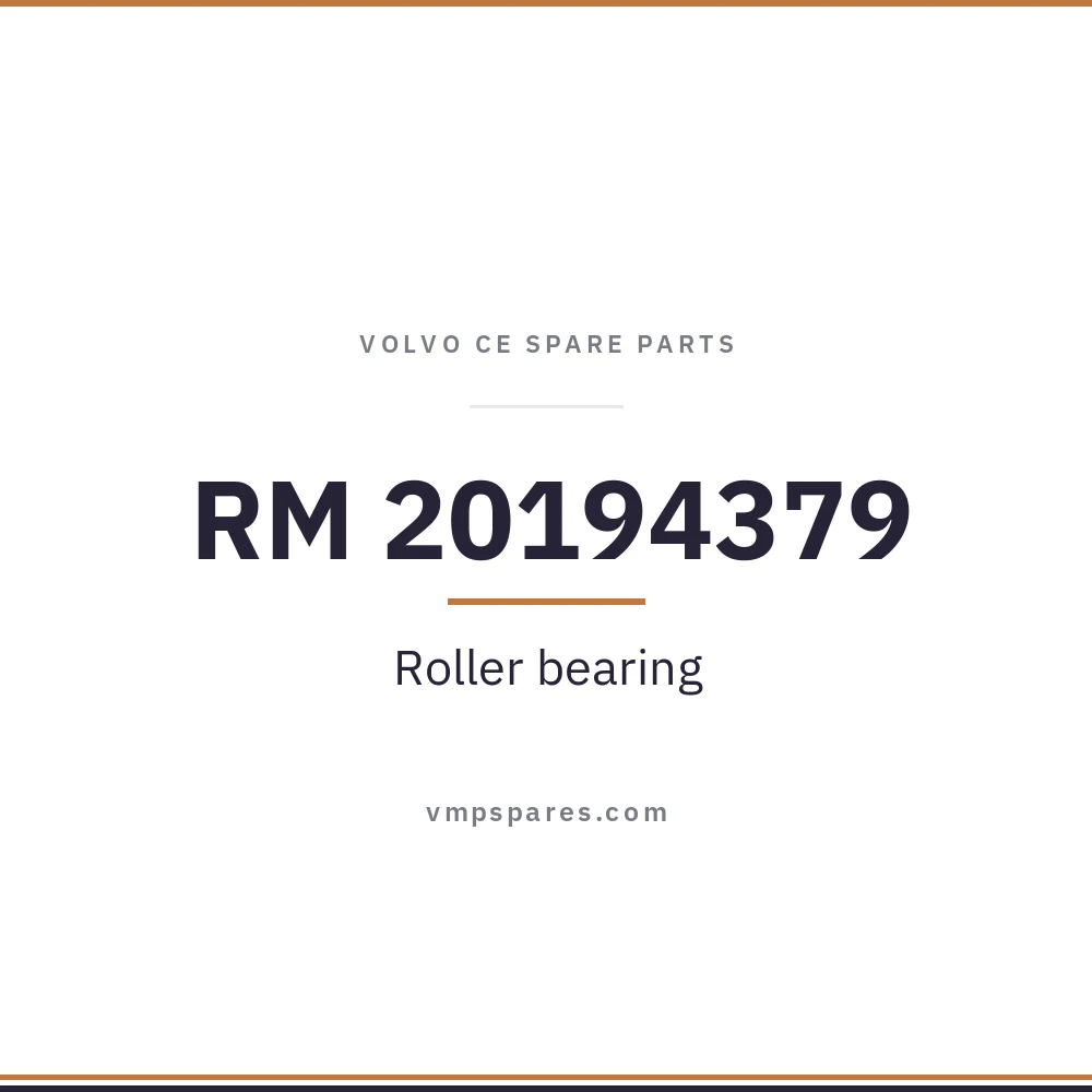 RM 20194379 – Roller bearing