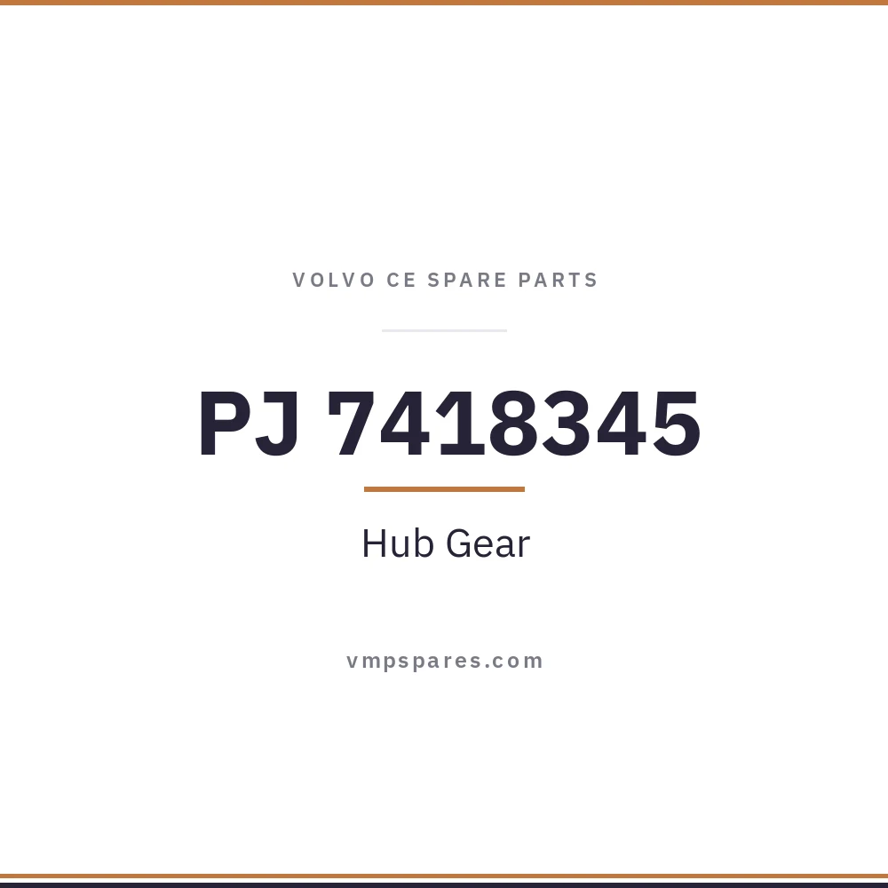 PJ 7418345 – Hub Gear