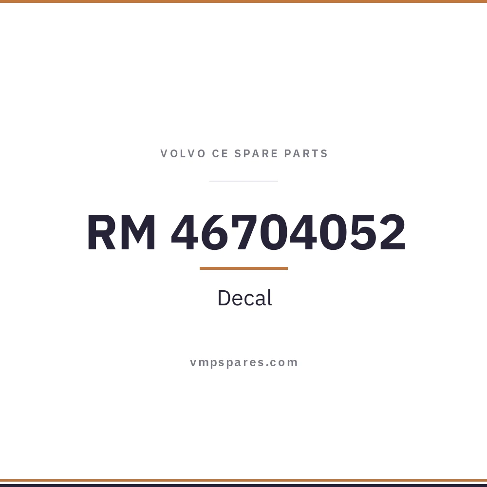 RM 46704052 – Decal
