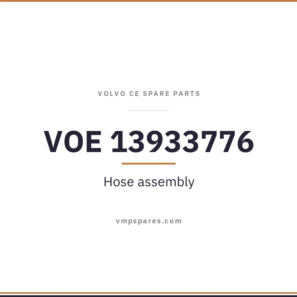 VOE 13933776 – Hose assembly