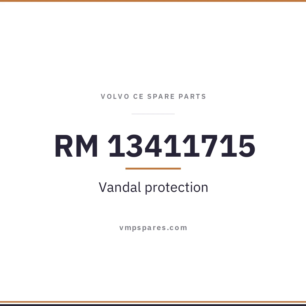 RM 13411715 – Vandal protection