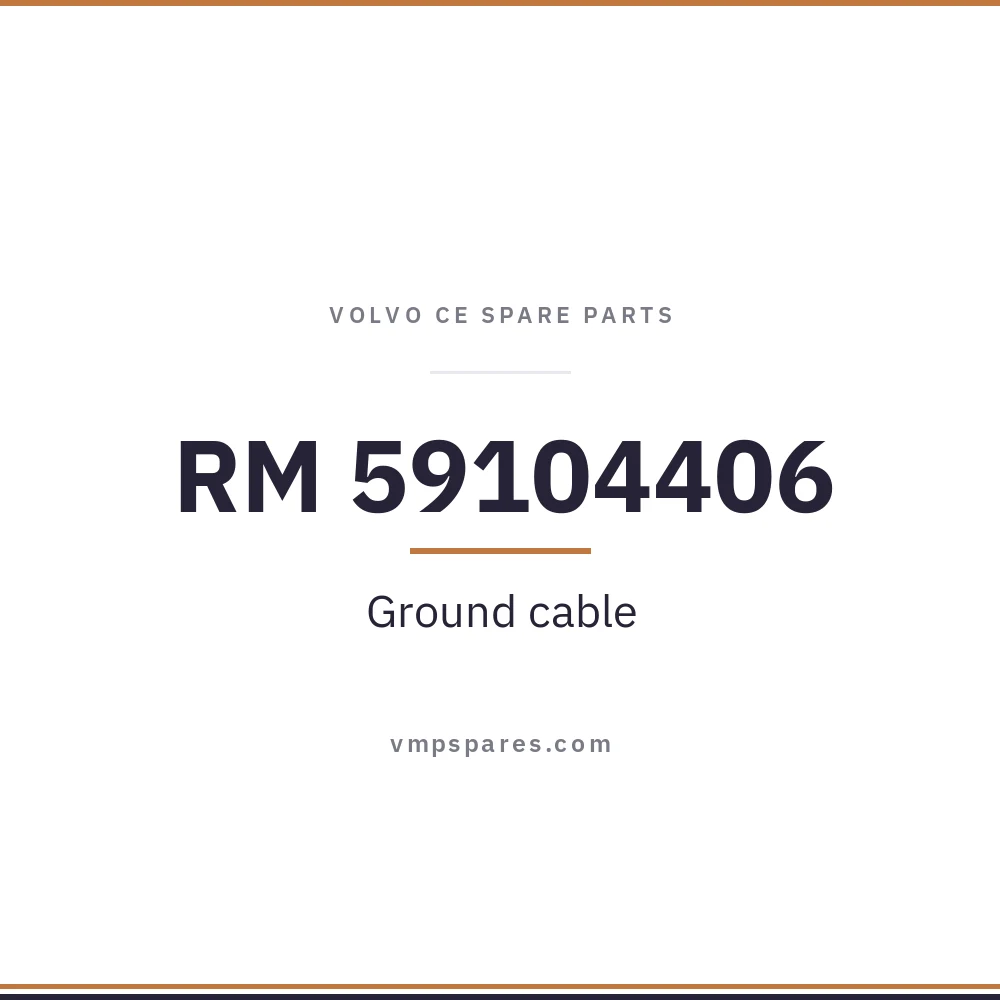 RM 59104406 – Ground cable