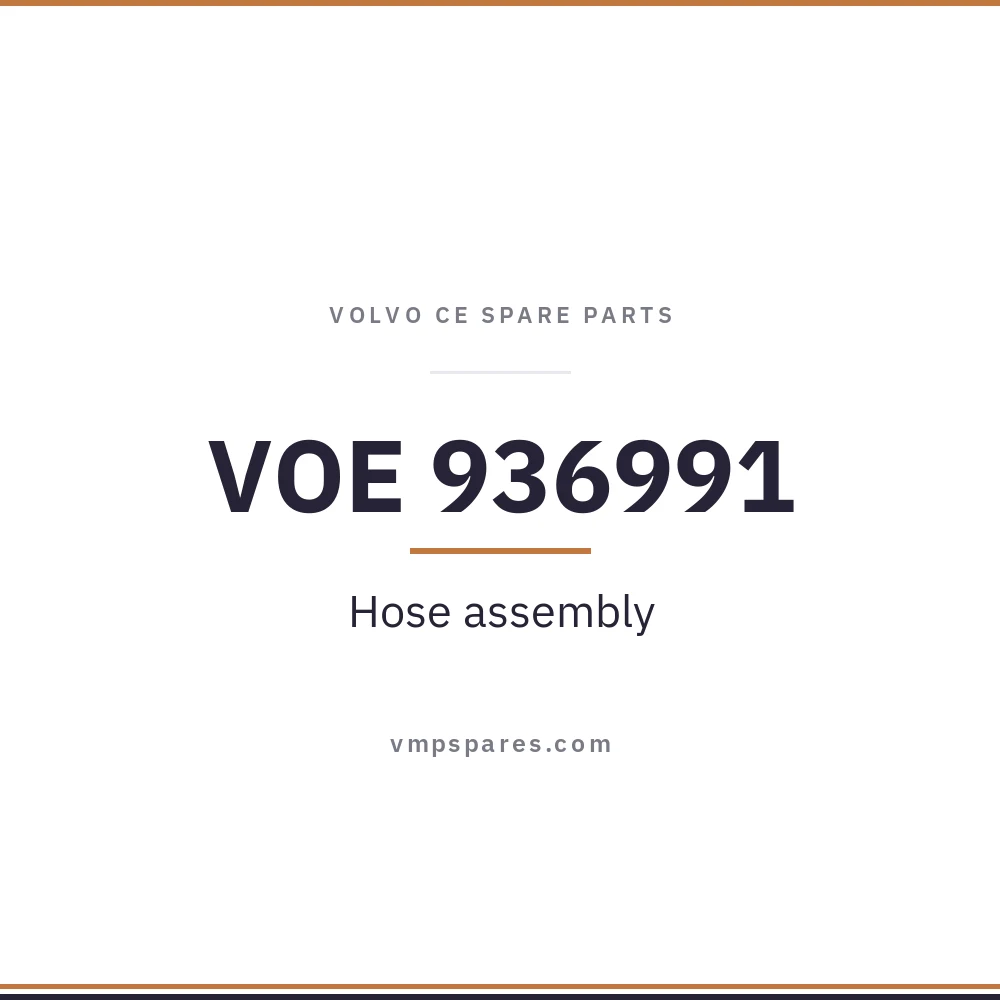 VOE 936991 – Hose assembly