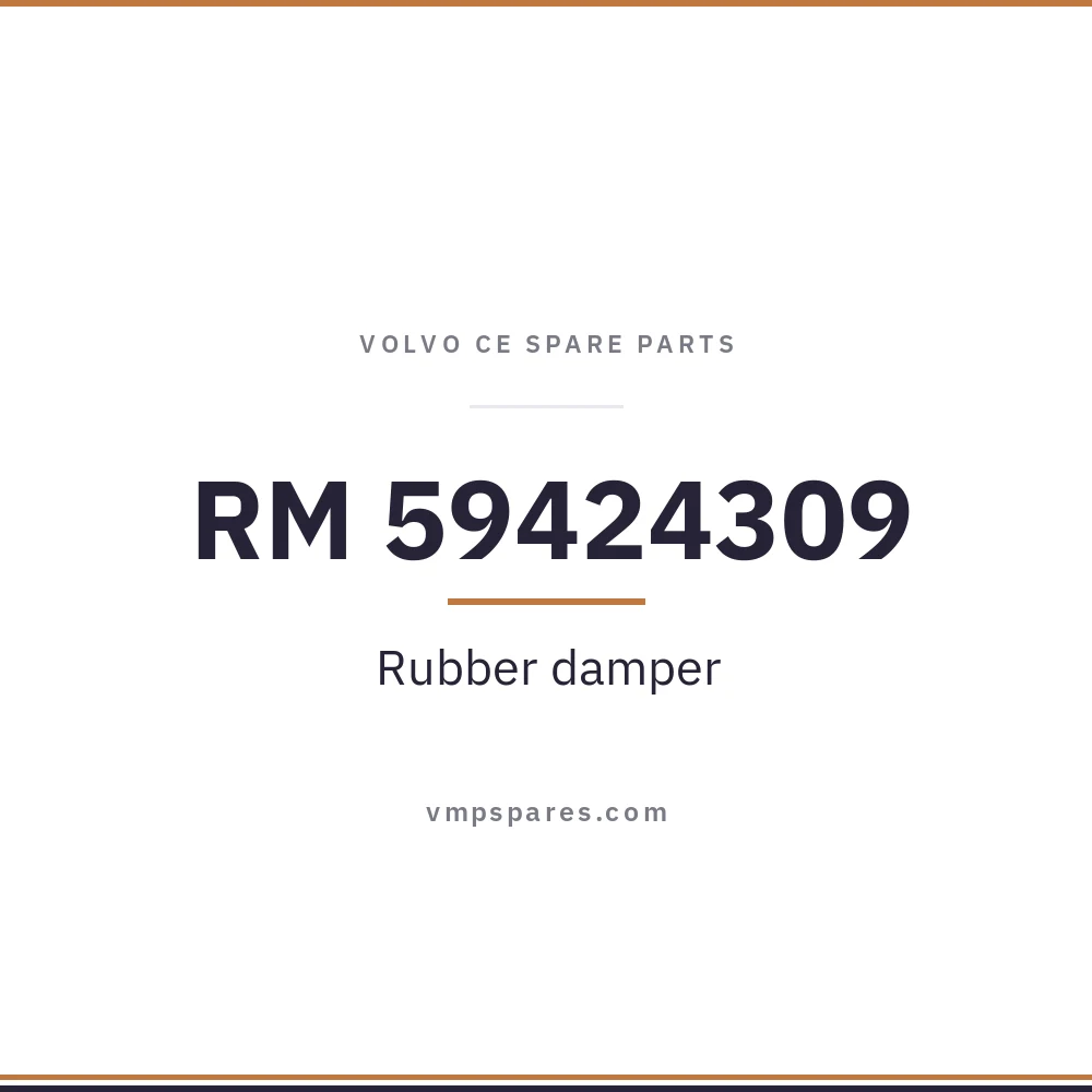 RM 59424309 – Rubber damper