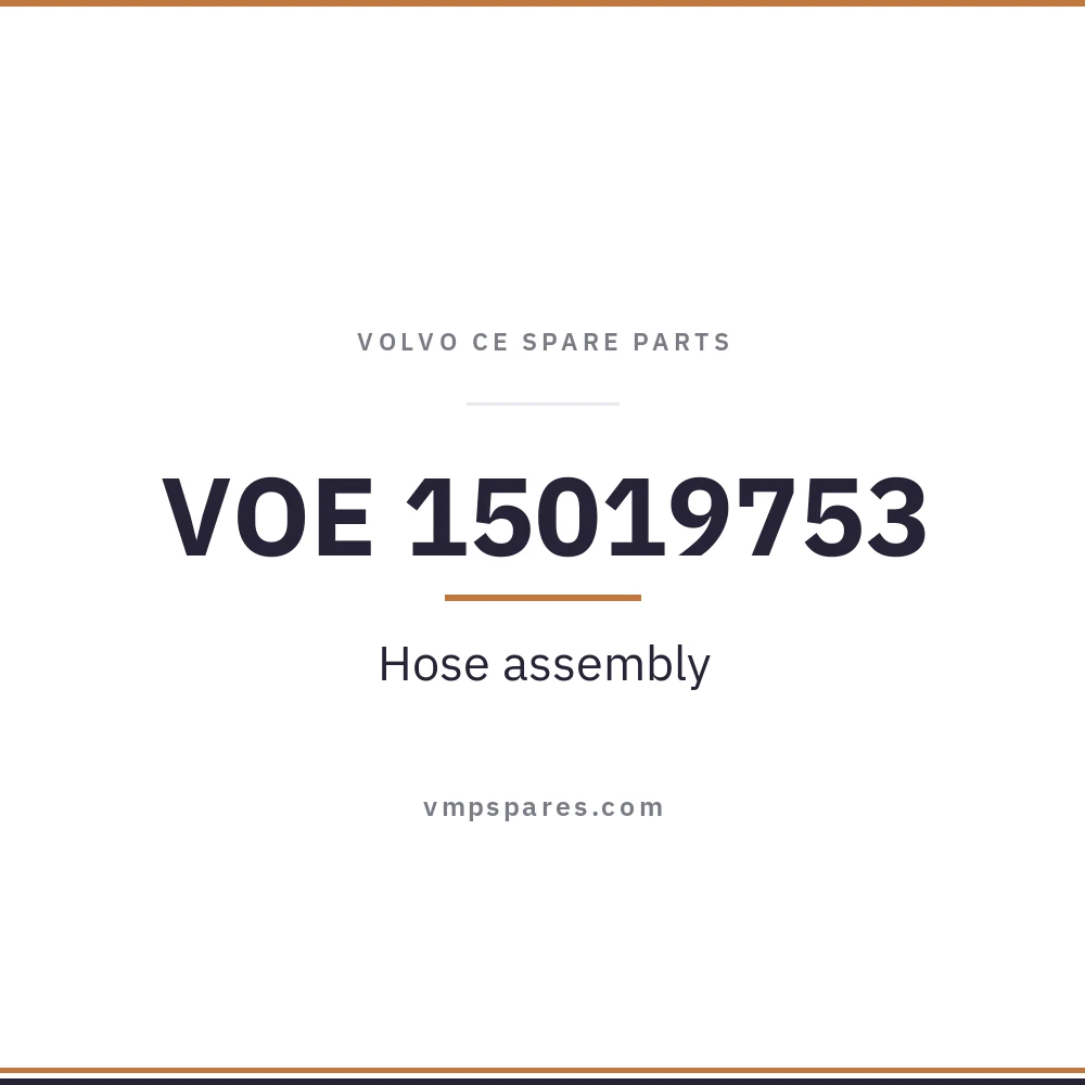 VOE 15019753 – Hose assembly