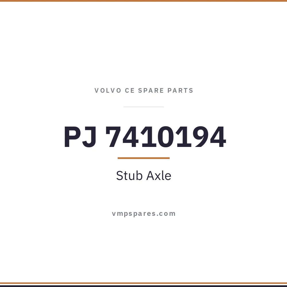 PJ 7410194 – Stub Axle