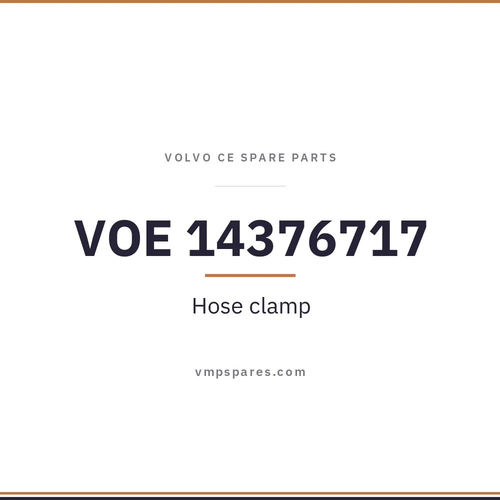 VOE 14376717 – Hose clamp