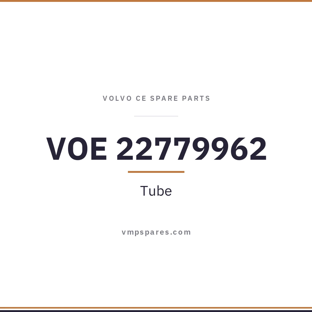 VOE 22779962 – Tube