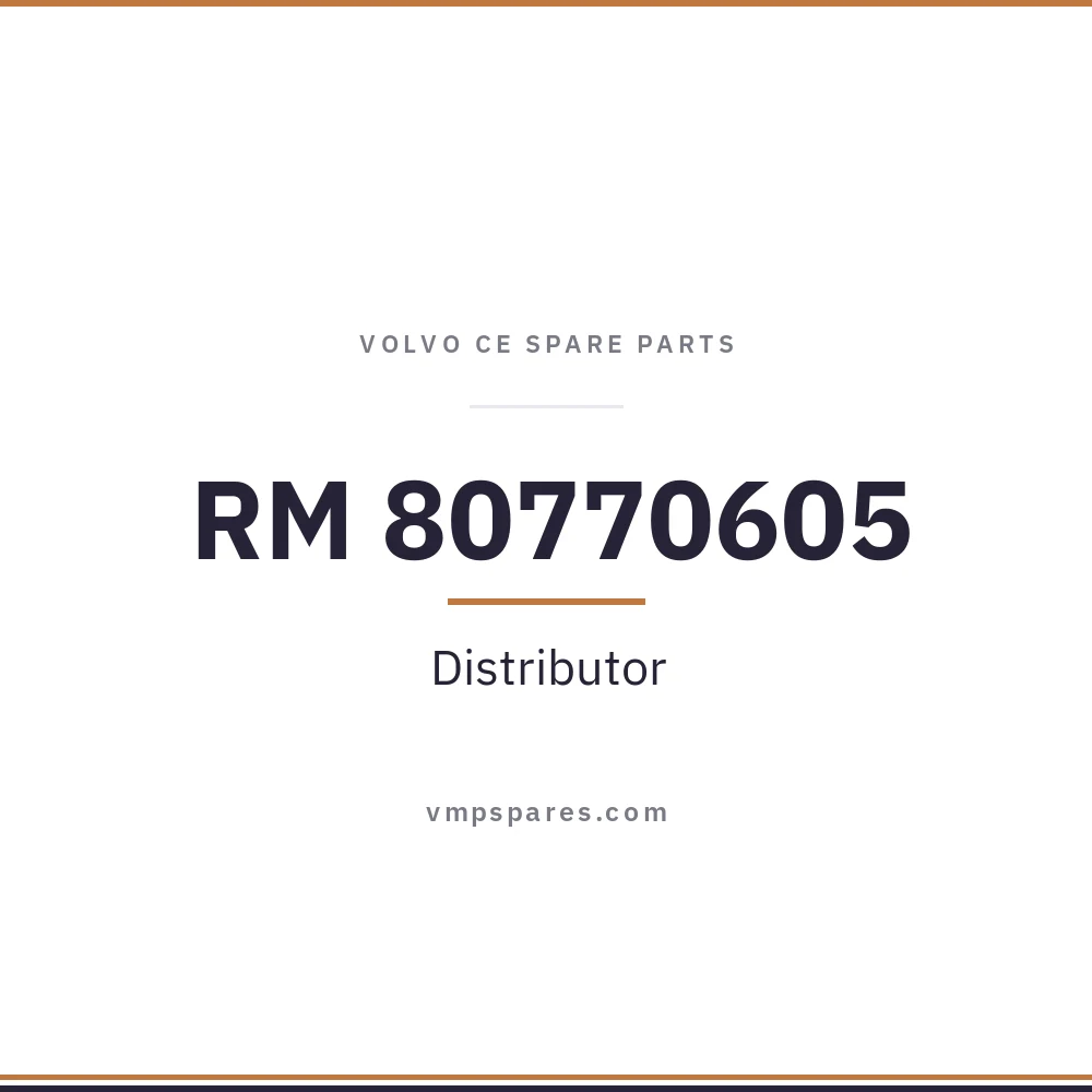 RM 80770605 – Distributor