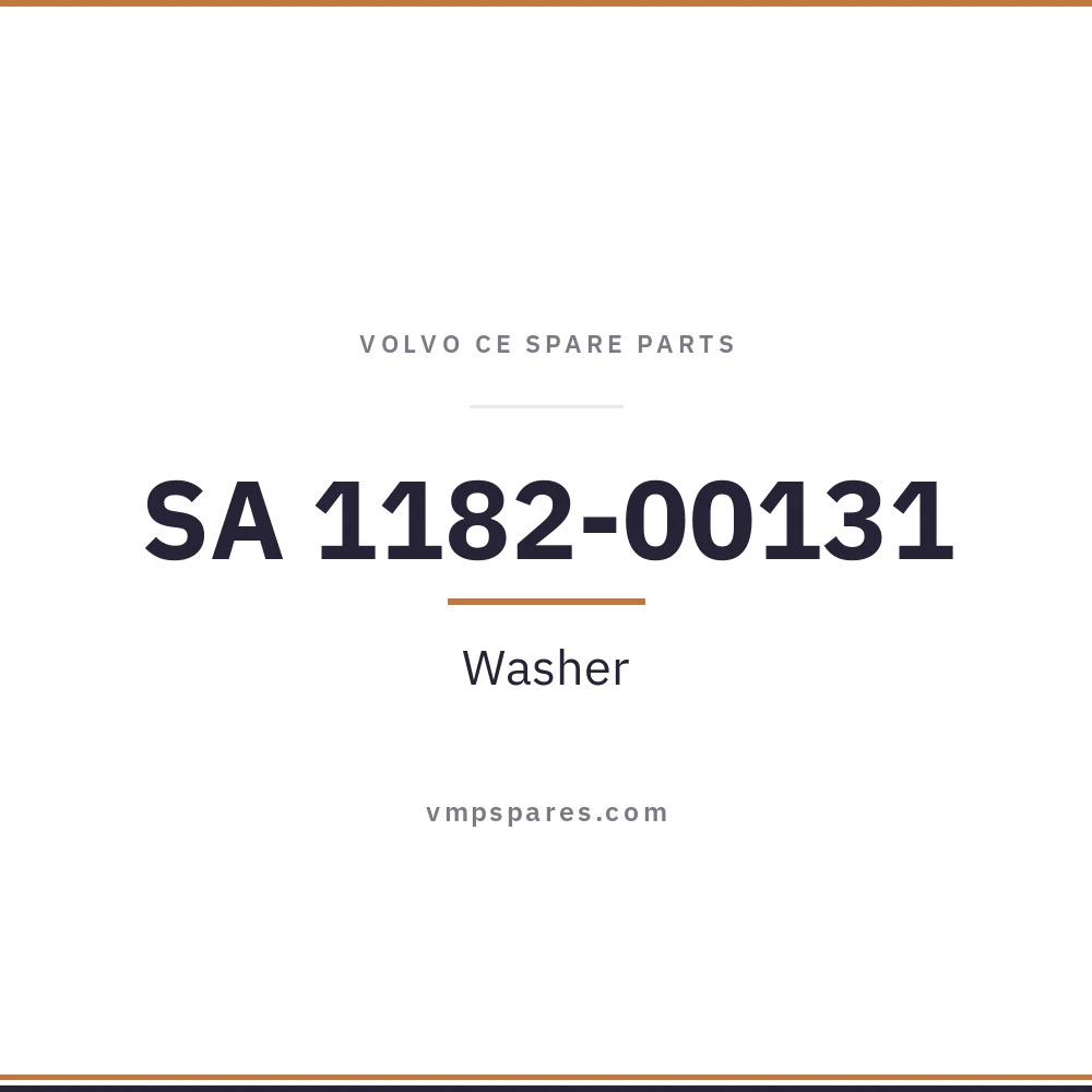 SA 1182-00131 – Washer