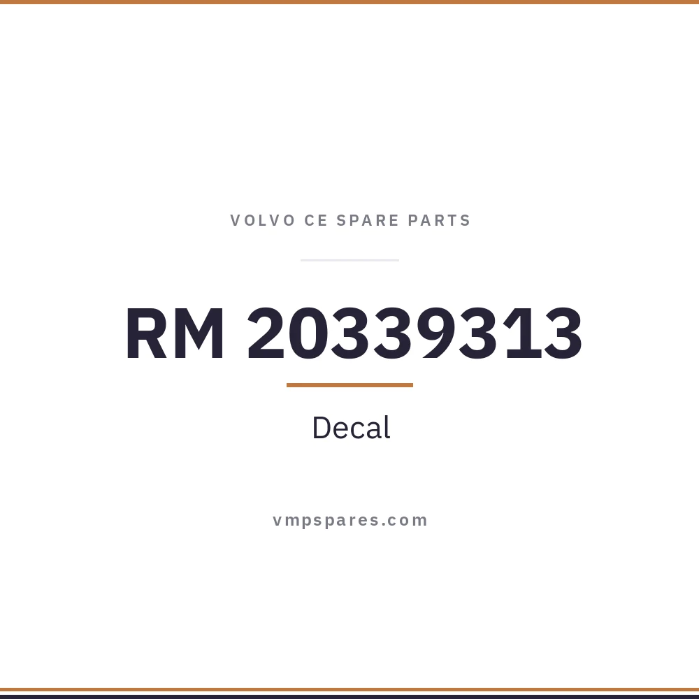 RM 20339313 – Decal